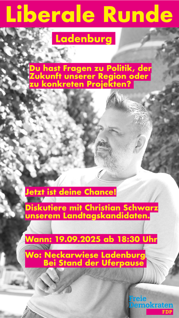 Liberale Runde am 19.09.2025